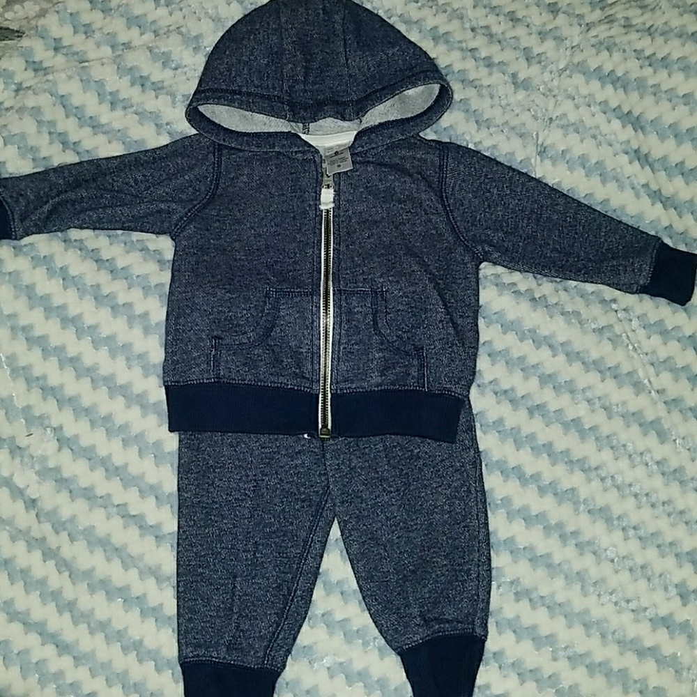 Carter's baby boy jogger outfit